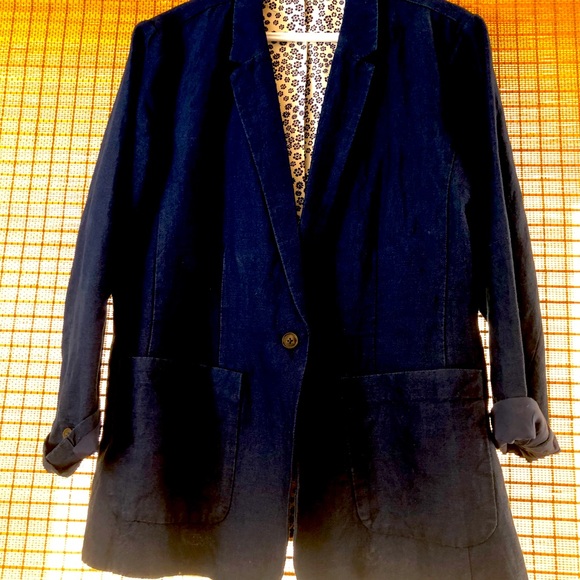 Linen blazer - Picture 1 of 2